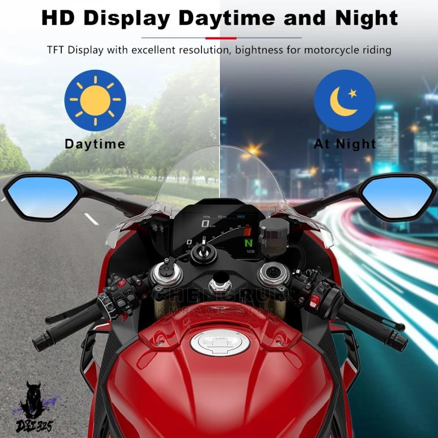 【取り替えっこ品】 BMW S1000RR S1000XR S1000R M1000R M1000RR 2019-2024用のTFT自動二輪車どろ除け表示計器付属品2023其れ相応 社外製
