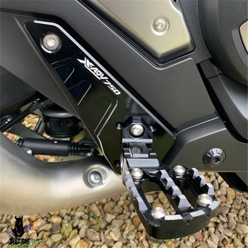 【互換品】 2021-2022 ホンダ X-ADV 750の折りたたみ式リアフットレストフットレスト - バイク 社外製_1