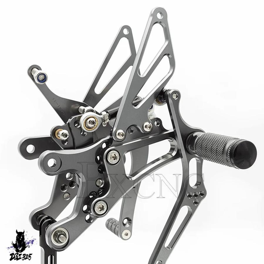 【互換品】 ヤマハ YZF-R6 1999-2002 用 フットレスト ペグペダル フットペグ 保護フィルム 社外製の画像