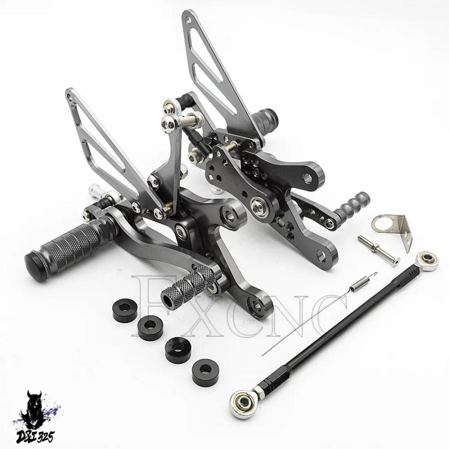 【互換品】 ヤマハ YZF-R6 1999-2002 用 フットレスト ペグペダル フットペグ 保護フィルム 社外製の画像