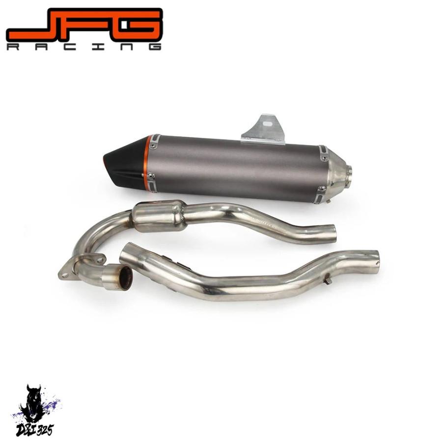 【互換品】 ホンダ CRF230F CRF150F 2003-2013 アルミニウムエキゾーストサイレンサー 社外製の画像