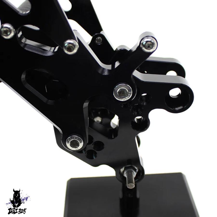 【互換品】 ヤマハ YZF R6 2006-2023用 Fxcnc アルミニウム製バイク保護キット フットペグ ペダル フットレスト 2016-2019 社外製の画像