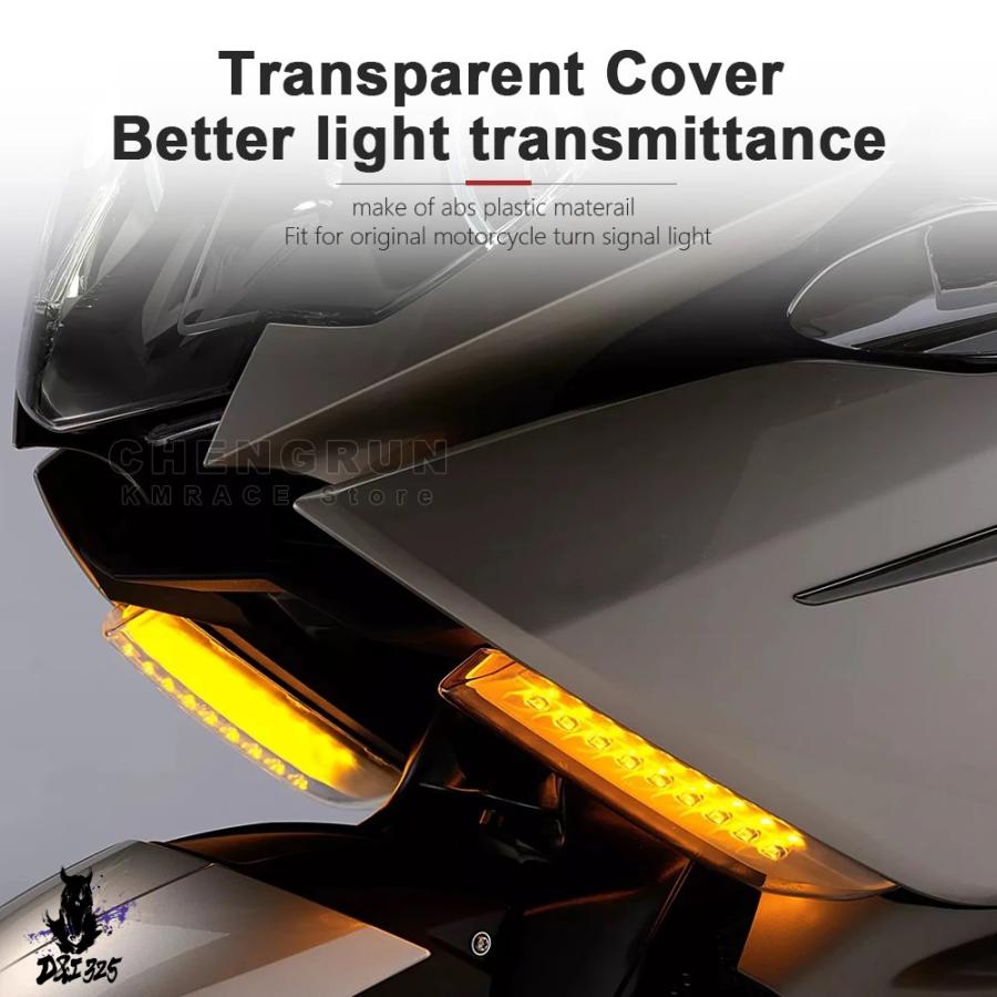 【互換品】 BMW K1600GTL K1600GT インジケーターケース バイクウィンカーカバー アクセサリー 1個 2個 社外製の画像