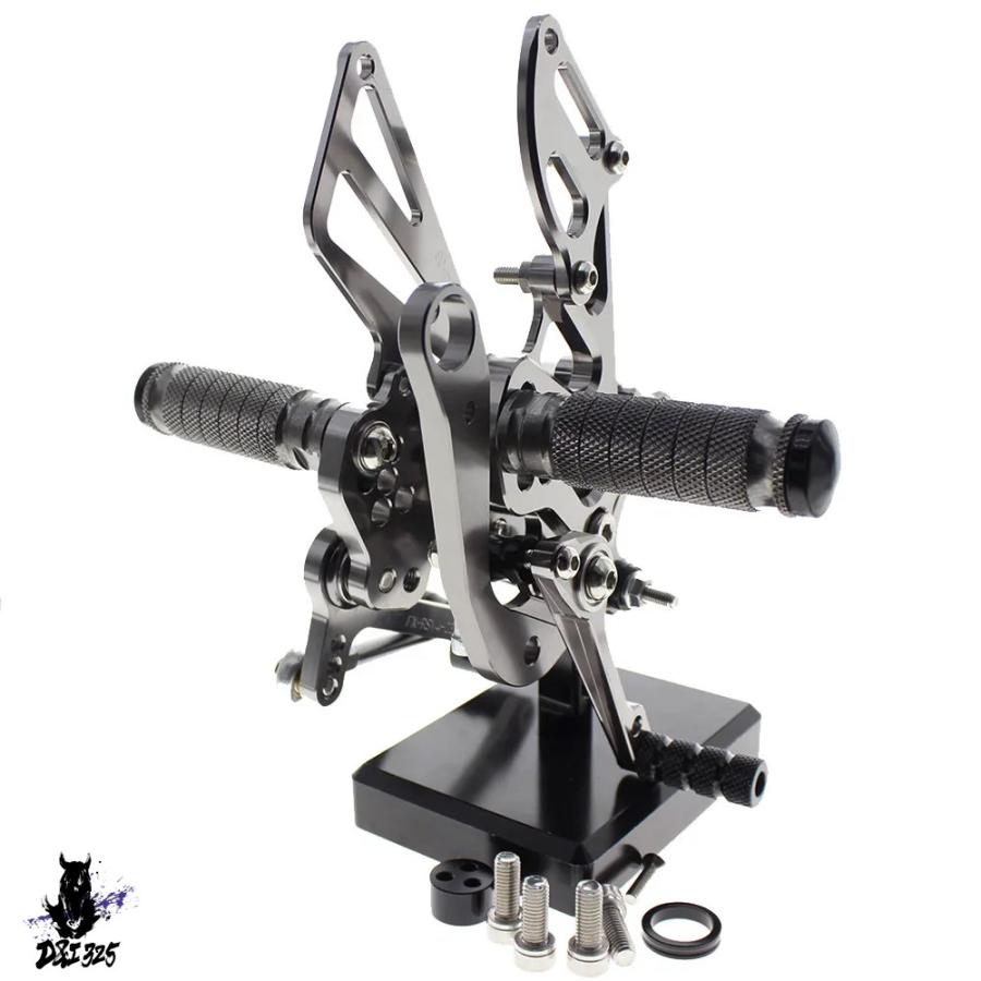 【互換品】 Aprilia RSV4 RFファクトリー RR 1000 2009-2016のフットペグペダル 社外製_5