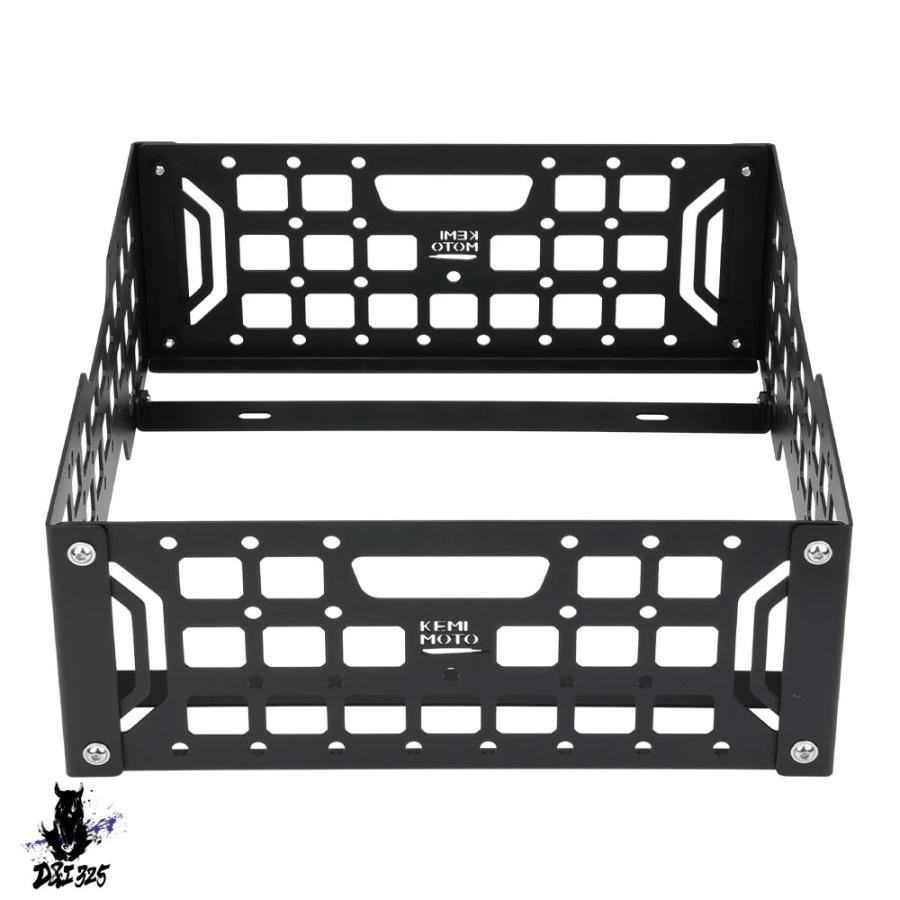 【互換品】 ホンダ トレイル125 CT125 2020Kemimoto バイクサポート バスケットホルダー ブラケットアクセサリー リアラゲッジラック 社外製の画像