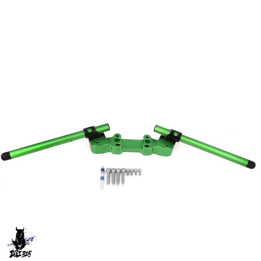 【互換品】 カワサキニンジャ650R ER-6F 2006-2016 独立したハンドル合金バイクハンドルバー 社外製の画像