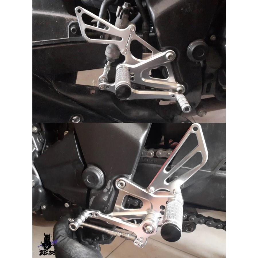 【互換品】 ホンダ CBR 250R 2010-2016 \u0026 CBR 300R 2011-2017 RCNC フットペグペダルフットレストアクセサリーセット 社外製の画像