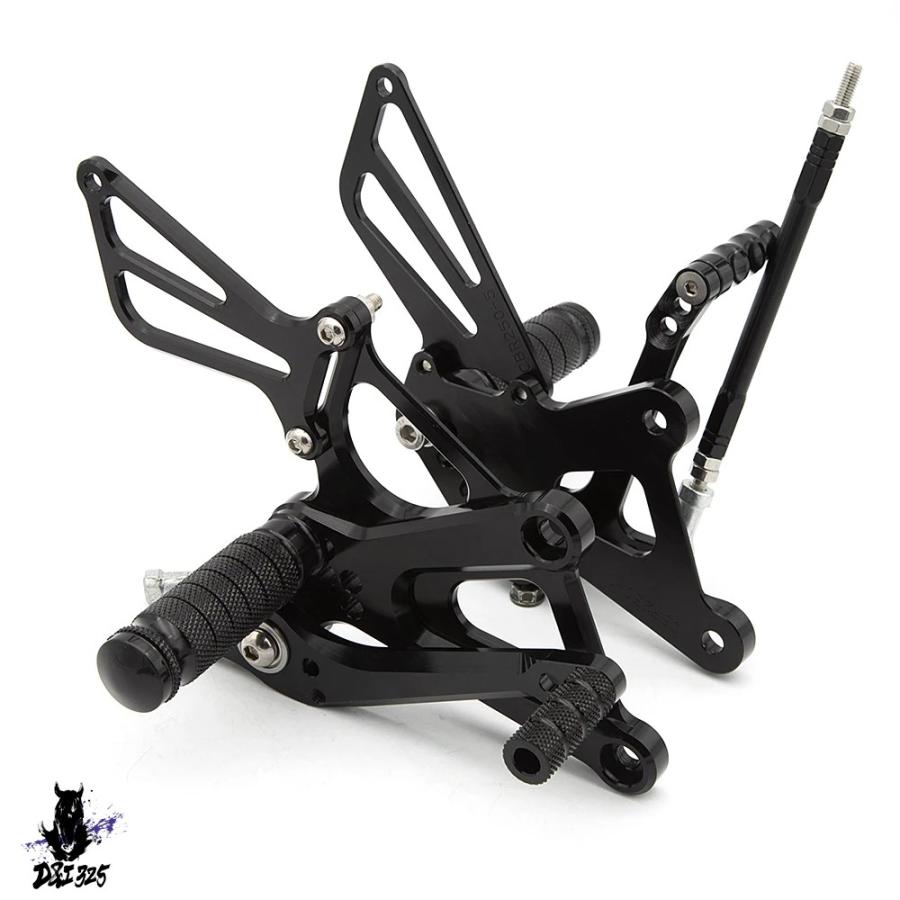 【互換品】 ホンダ CBR 250R 2010-2016 \u0026 CBR 300R 2011-2017 RCNC フットペグペダルフットレストアクセサリーセット 社外製の画像