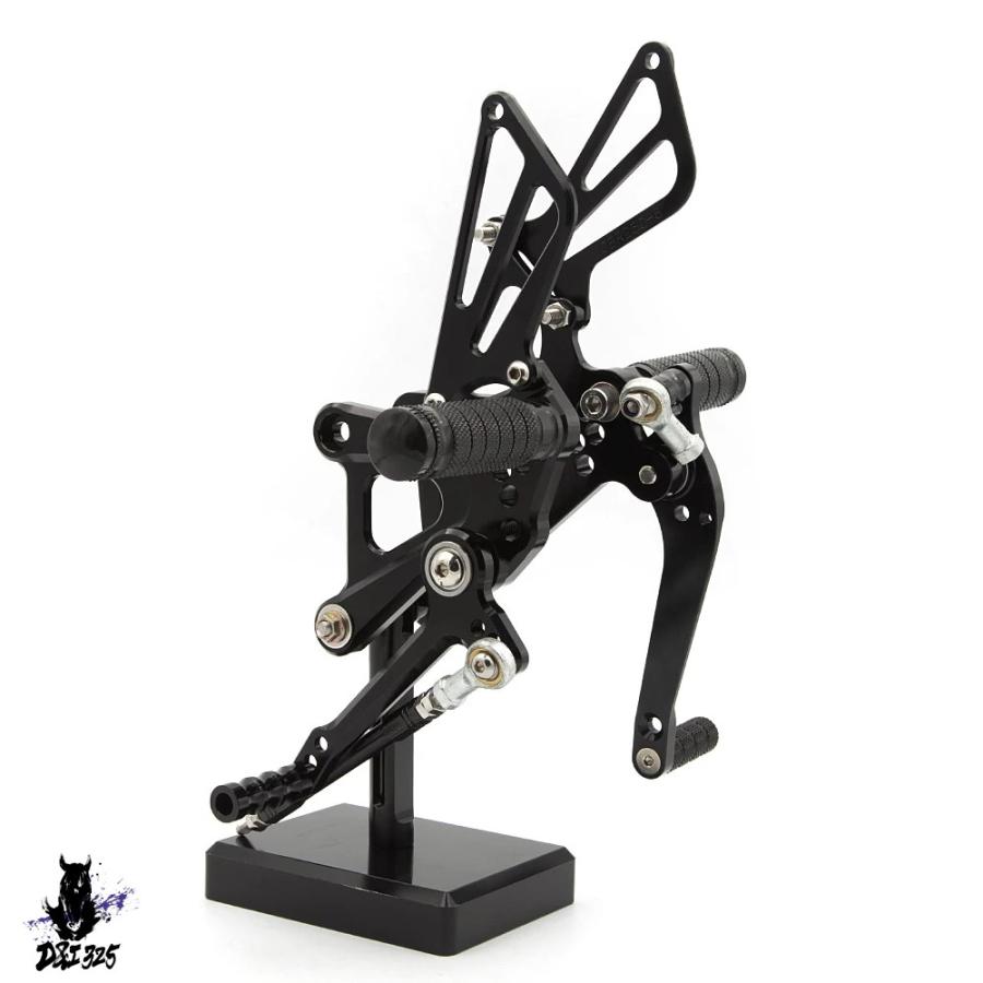 【互換品】 ホンダ CBR 250R 2010-2016 \u0026 CBR 300R 2011-2017 RCNC フットペグペダルフットレストアクセサリーセット 社外製の画像