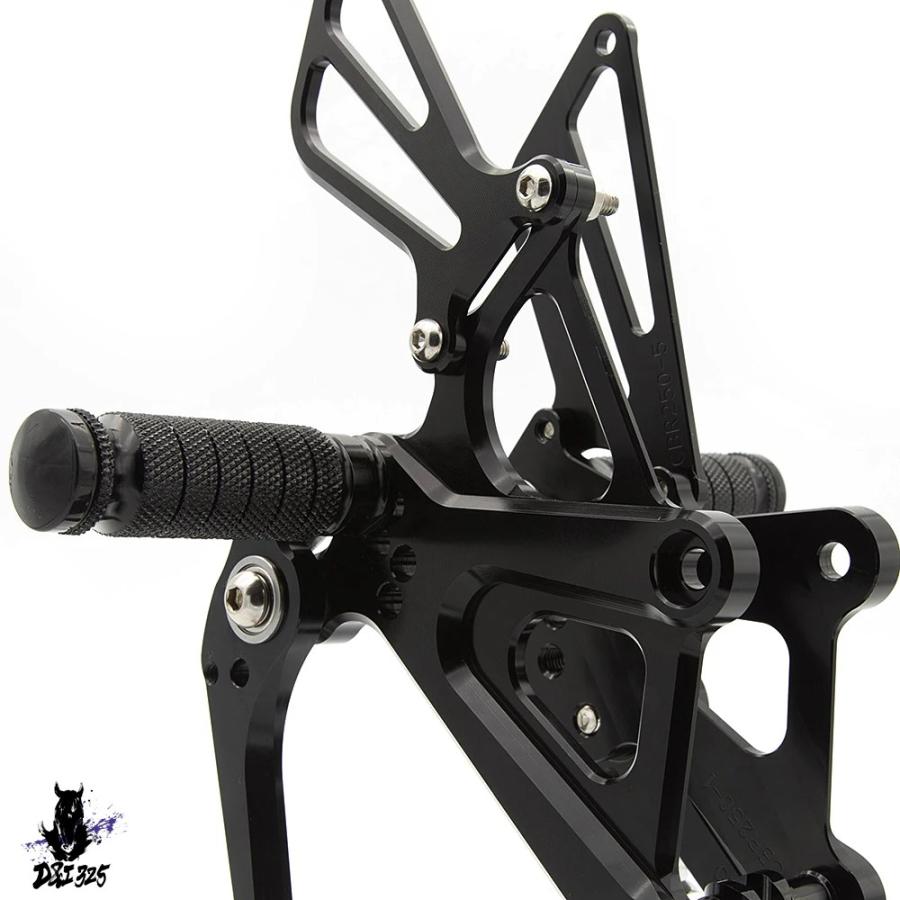 【互換品】 ホンダ CBR 250R 2010-2016 \u0026 CBR 300R 2011-2017 RCNC フットペグペダルフットレストアクセサリーセット 社外製の画像