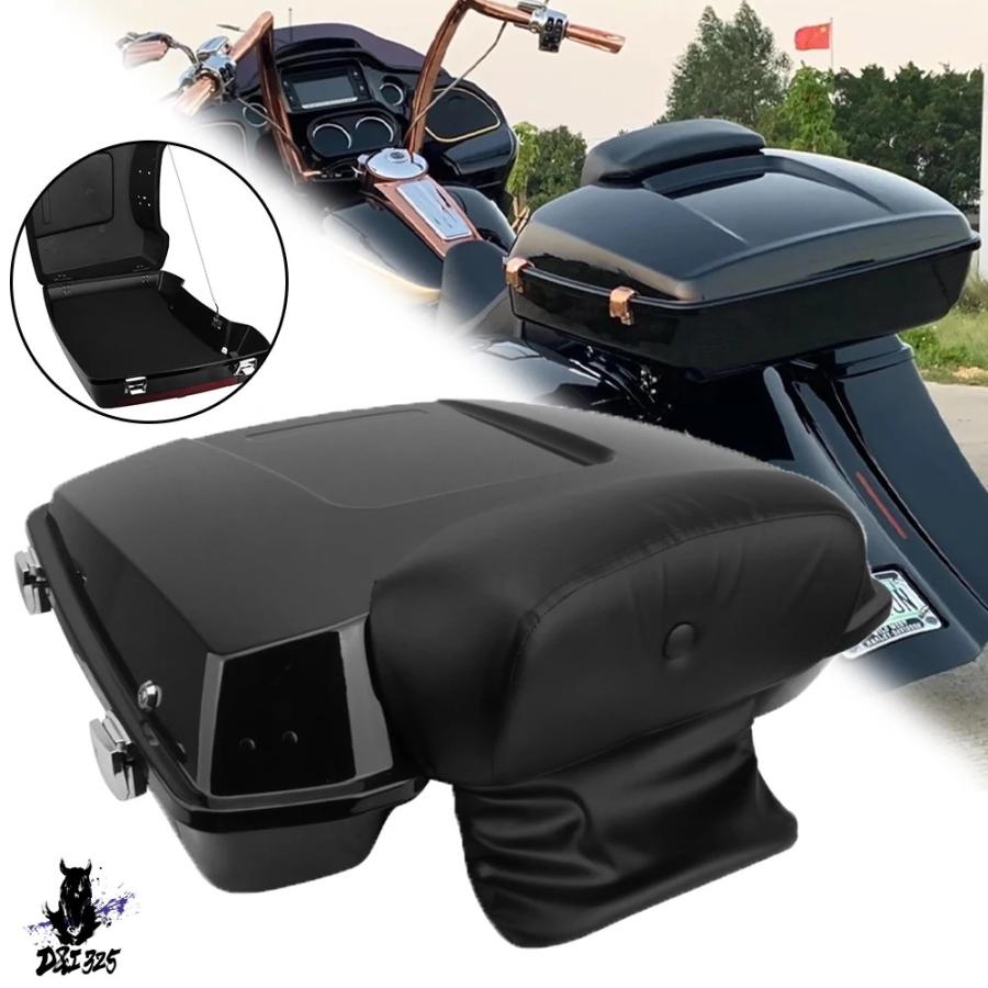 互換品】 ハーレー Street Glide ケース Absプラスチックバイク リア