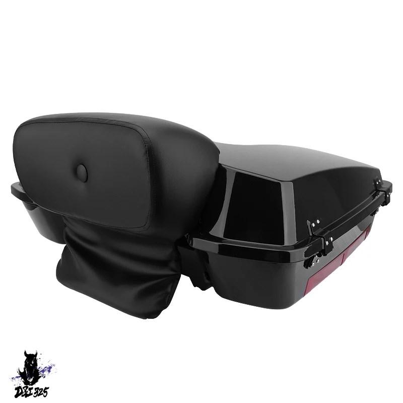互換品】 ハーレー Street Glide ケース Absプラスチックバイク リア