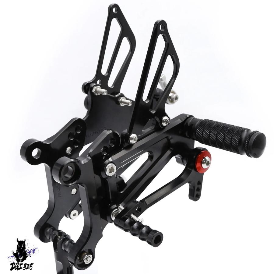 【互換品】 rs125 2t S 125 2001-2013 アルミニウムリアセット フットレスト ペダルバージョン2.0 社外製_3