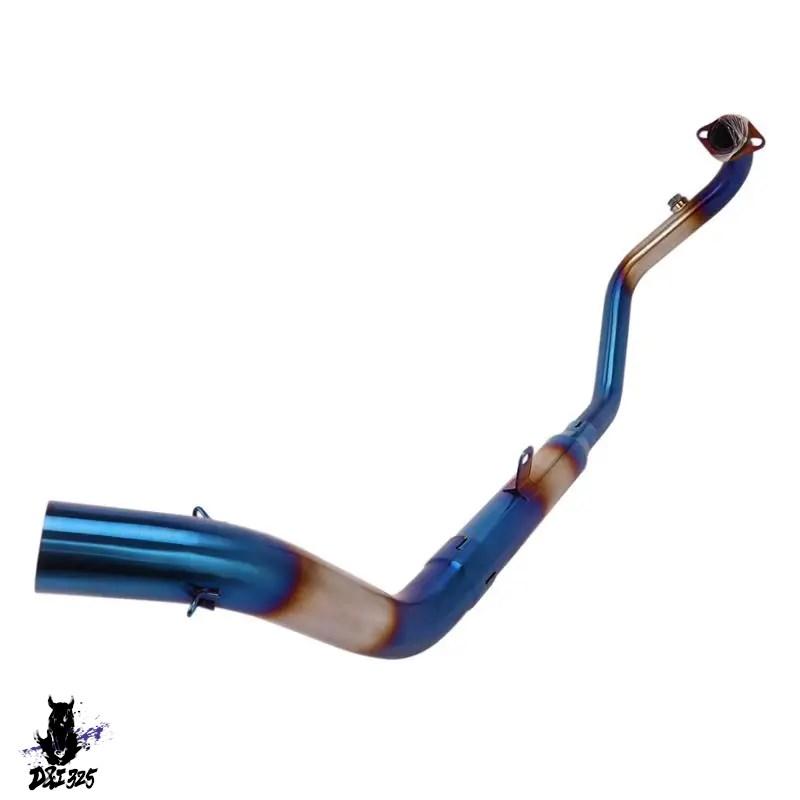 【互換品】 CF-Moto NK250 NK300 250SR 300SR用 51mmステンレススリップオン排気パイプマフラー 社外製