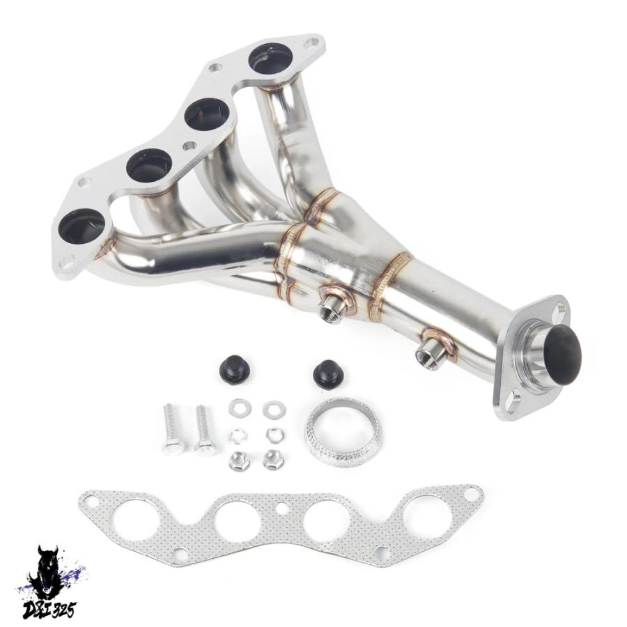 【互換品】 RS-CR18フォーティエイト ホンダシビックdx lx d17 1.7 em2 es1 01-05 ステンレスレーシングマニホールド 社外製の画像