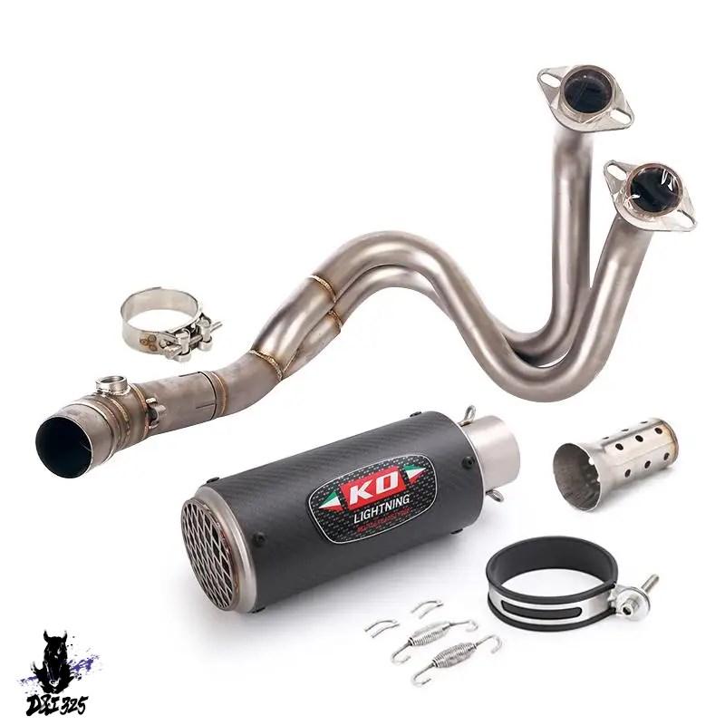 【互換品】 カワサキZ650rs 2022用 51mmフルエキゾーストシステム フロントセンターマニホールド DBキラー付きスリップオン 社外製_2