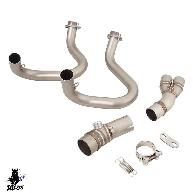 【互換品】 カワサキZ650rs 2022用 51mmフルエキゾーストシステム フロントセンターマニホールド DBキラー付きスリップオン 社外製_5
