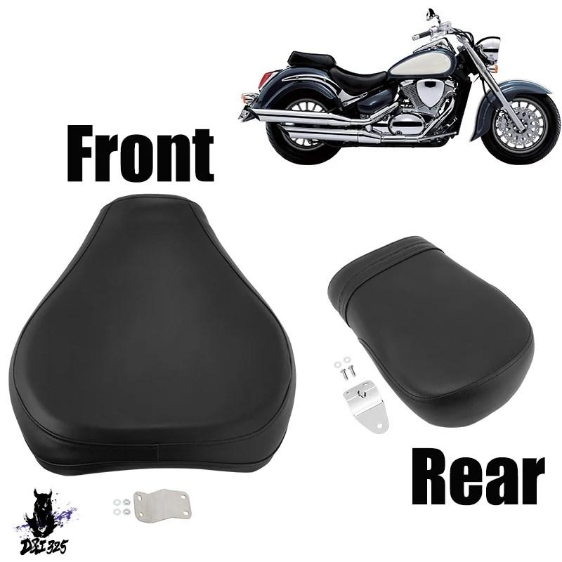 【互換品】 スズキ ブルバード C50 2004-2013 イントルーダー ヴォルシア VL 400 800 2001-2004 バイクフロントリアパッド席ドライバクッション 社外製の画像