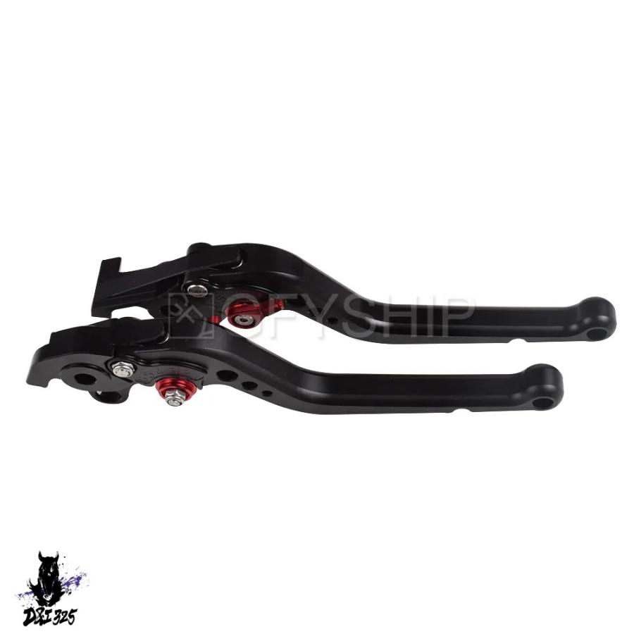 【互換品】 ヤマハ VMAX 1700 2009-2018 用 ブレーキクラッチレバー ショートロングカスタム MT-01 2004-2009 社外製_20