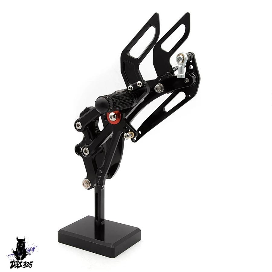 【互換品】 アプリリア RS4 125 4t RS125 2011-2016用 調節可能リアセットフットレストペダルクイックシフター 社外製_8