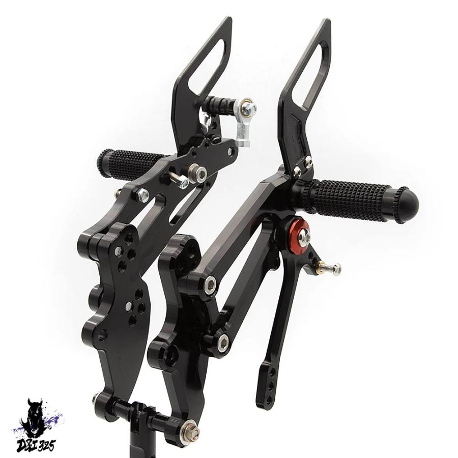 【互換品】 アプリリア RS4 125 4t RS125 2011-2016用 調節可能リアセットフットレストペダルクイックシフター 社外製_9