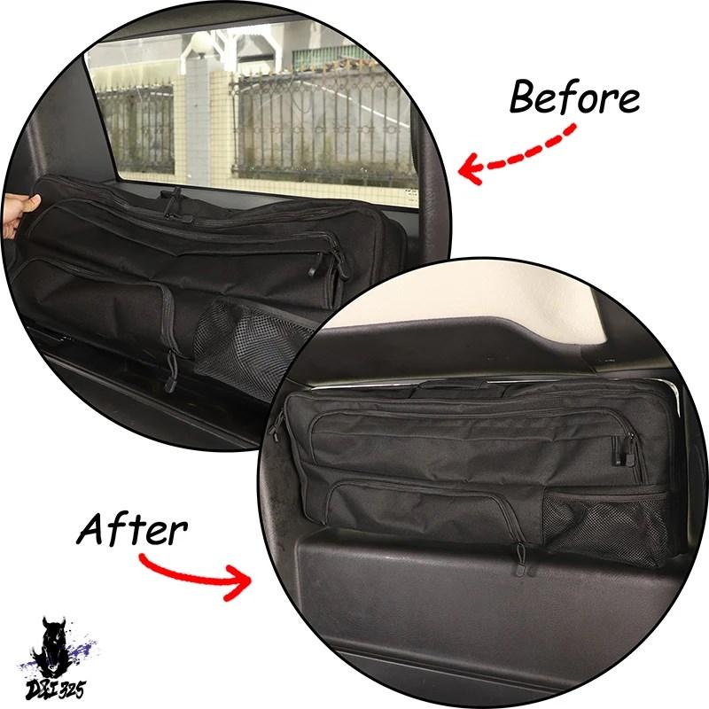 互換品】 ハマーH2 2003-2009用の収納バッグインテリアアクセサリー