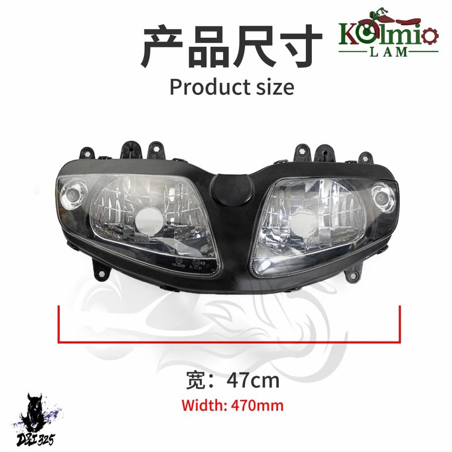 互換品】 スズキ SV650 SV650S SV1000 SV1000S 2003-2011 ヘッドライト