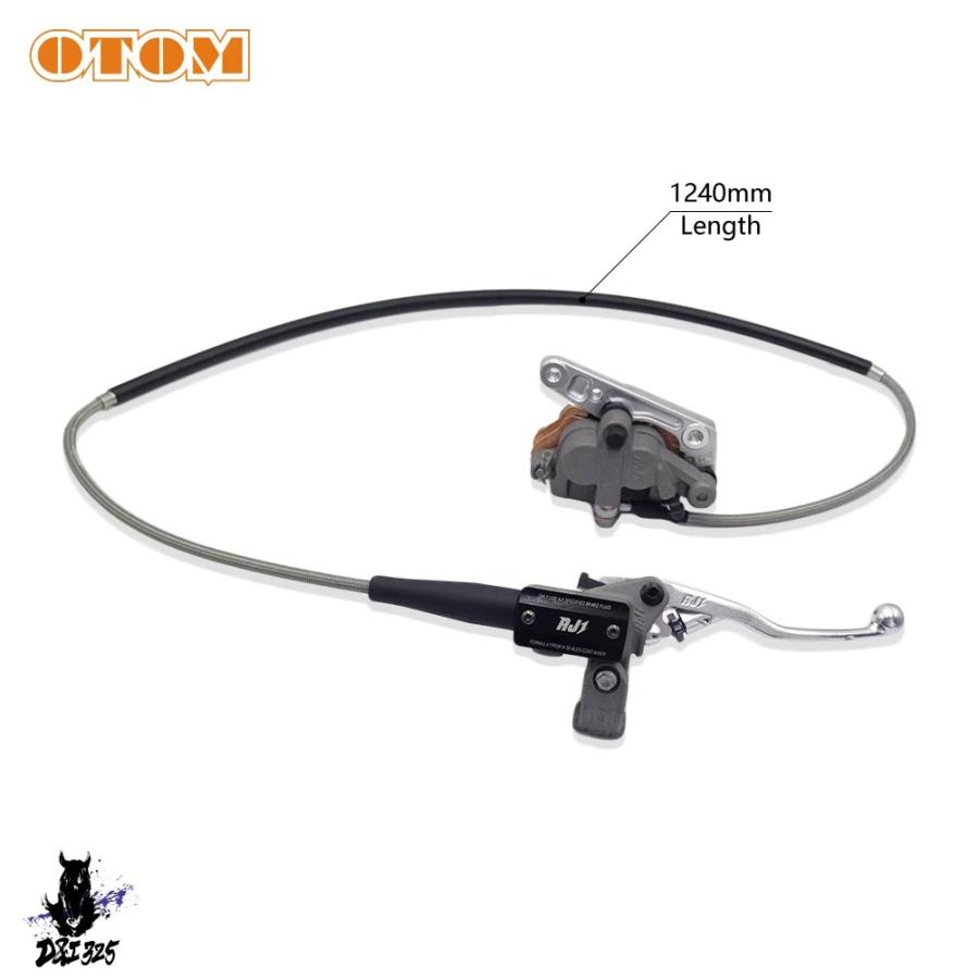 【互換品】 ktm husqvarna gasgas sx sxf xc xcf 125 250 450 2023 バイクフロントリアブレーキキャリパー 油圧ブレーキポンプアセンブリ by Otom 社外製の画像