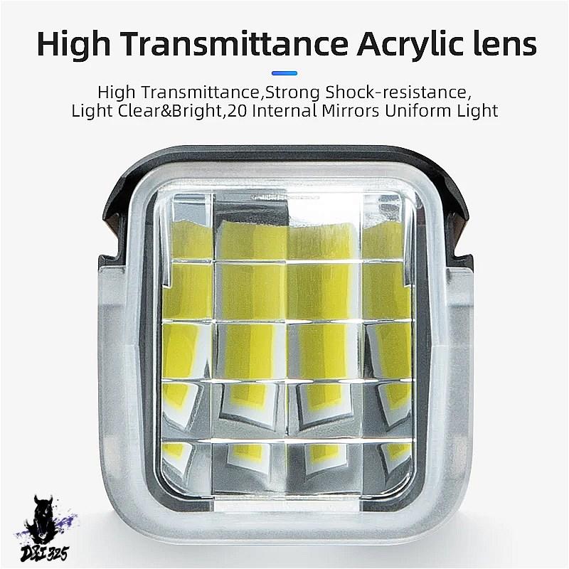 互換品】 ROCKBROS 自転車ライト Type-c リモコン懐中電灯セット 1500