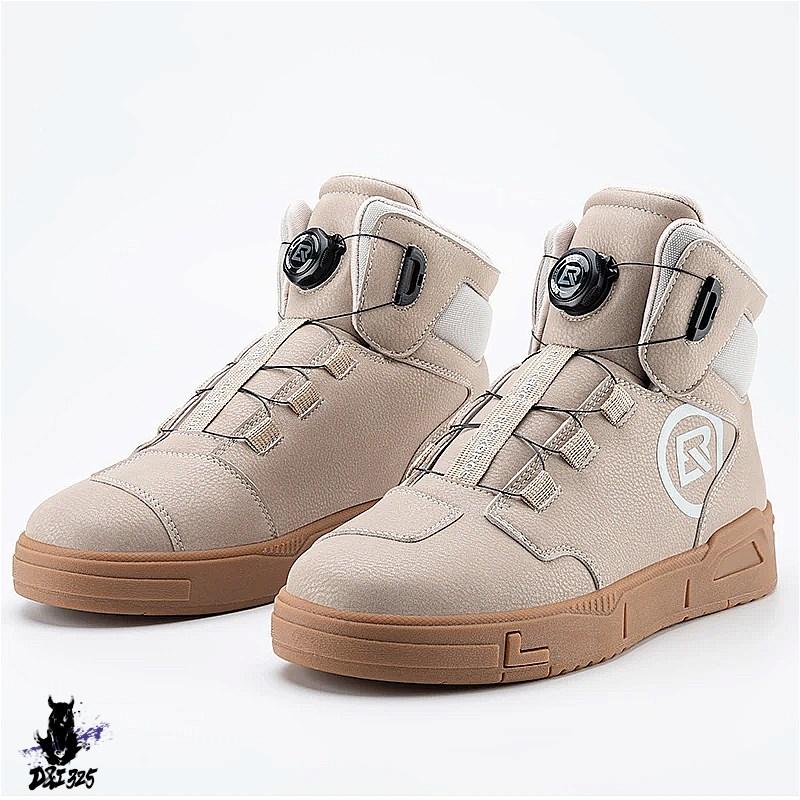 互換品】 ROCKBROS フラットブーツ バイクシューズ モーターサイクル