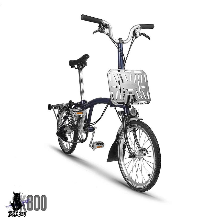 【互換品】 brompton-ラインストーンowalk自転車バッグアダプター,フロントラック,日曜大工のキャリアブロック,バンドル,バックパック,ラップトップバッ 社外製_7