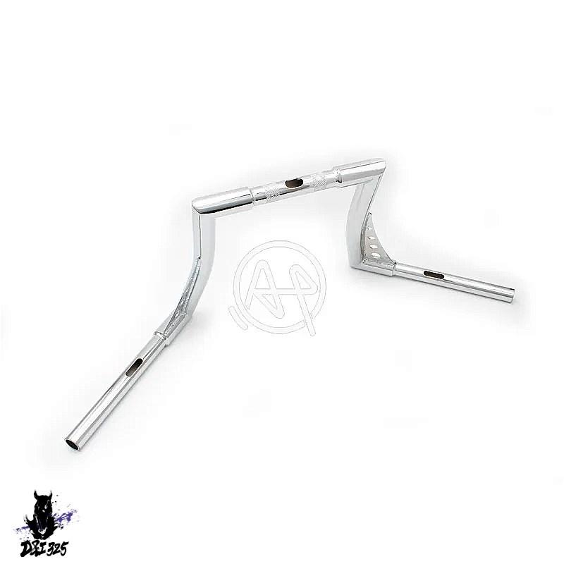【互換品】 変更されたオートバイのハンドレスト,10 \",12\",14 \",16\",ハーレードリーナフラットht fxstsoftail fstf sportster xl 883 社外製の画像