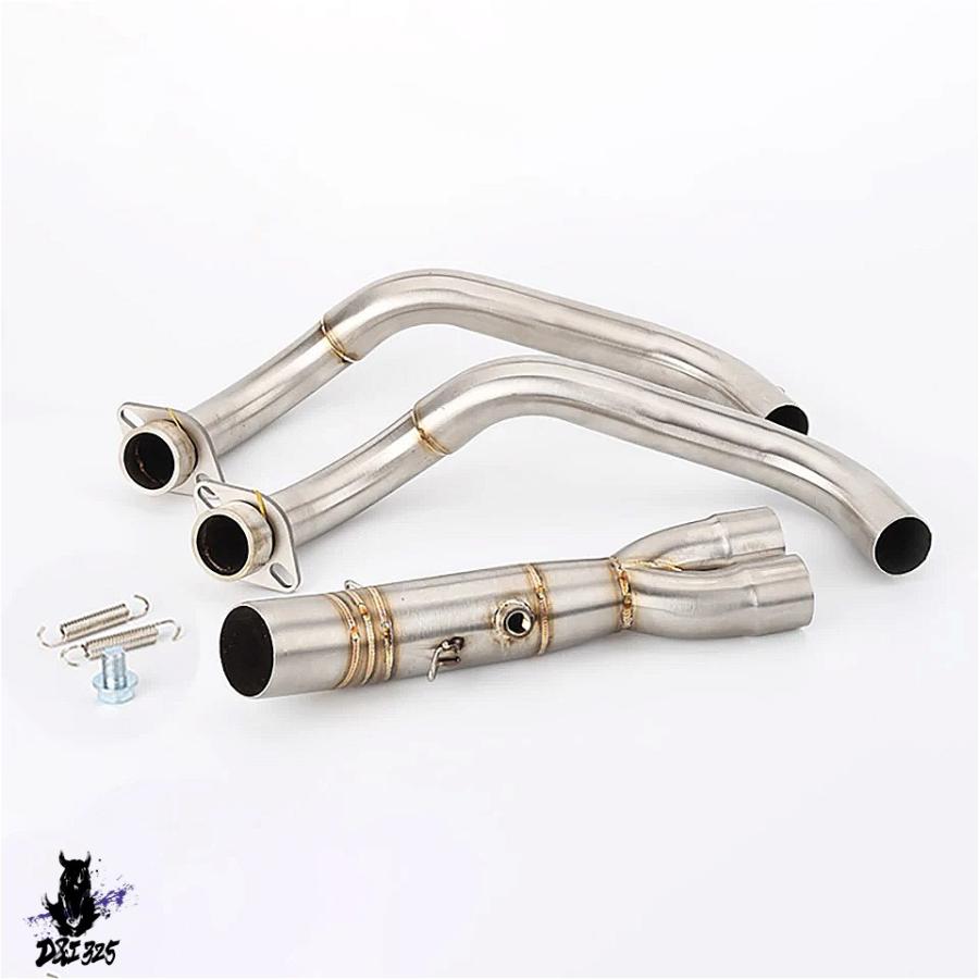 【互換品】 ヤマハ FZ-07 MT-07 GTトレーサー700 2014-2023用の二輪車用エキゾーストサイレンサー及びフロントパイプ7 社外製_3