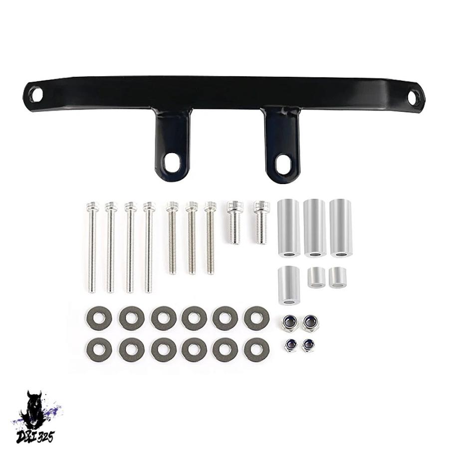【互換品】 カワサキKLX250S KLX300S用 サドルバッグサポートバーブラケット \u0026 パニアサイドキャリア 2009-2023 社外製の画像