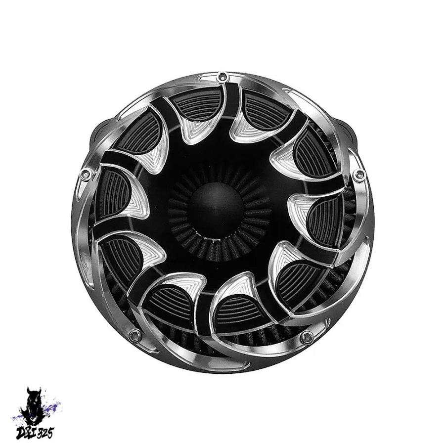 【互換品】 ハーレーソフテイルdyna sportster 883 1200用のCNCエアフィルターのスペアフィルター 社外製