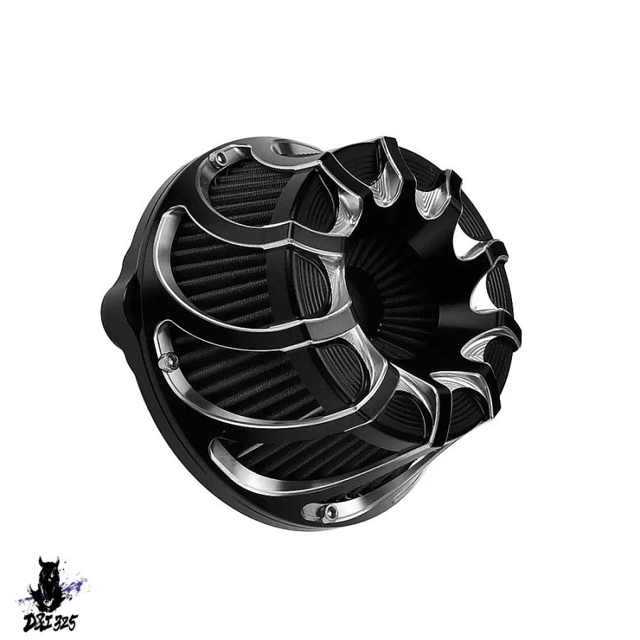 【互換品】 ハーレーソフテイルdyna sportster 883 1200用のCNCエアフィルターのスペアフィルター 社外製