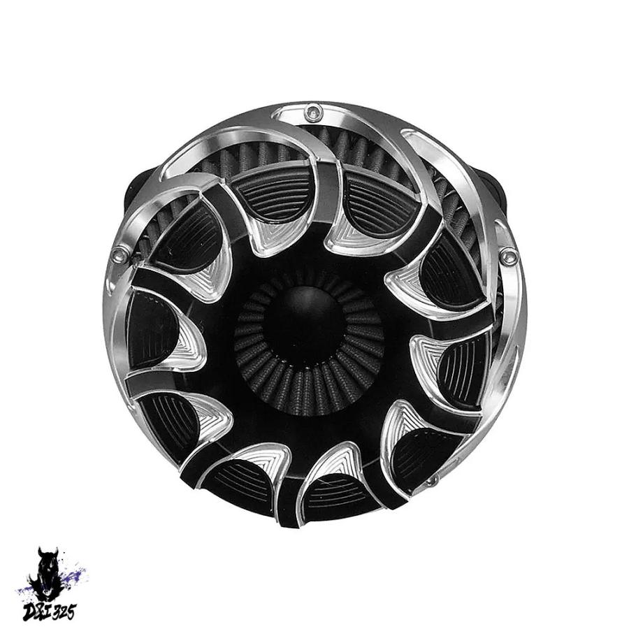 【互換品】 ハーレーソフテイルdyna sportster 883 1200用のCNCエアフィルターのスペアフィルター 社外製