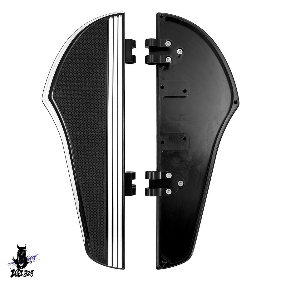 クッション付き滑り止めモーターサイクルフットレストカバー, , , 社外