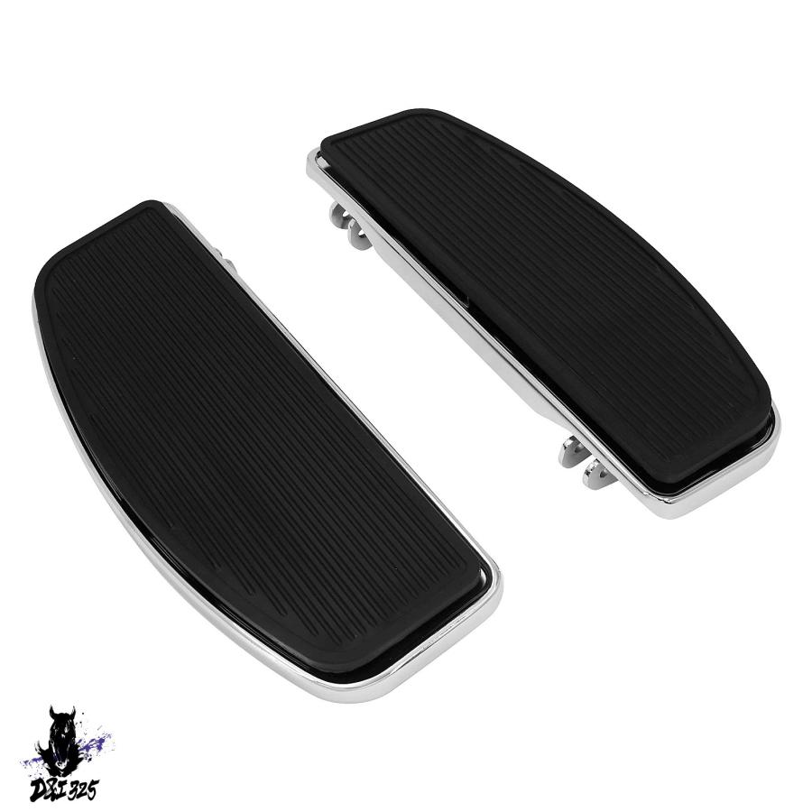 【互換品】 Harley-Davidson Road King Electra Glide Softail FLHR フットボード・フットペグセット 社外製_1