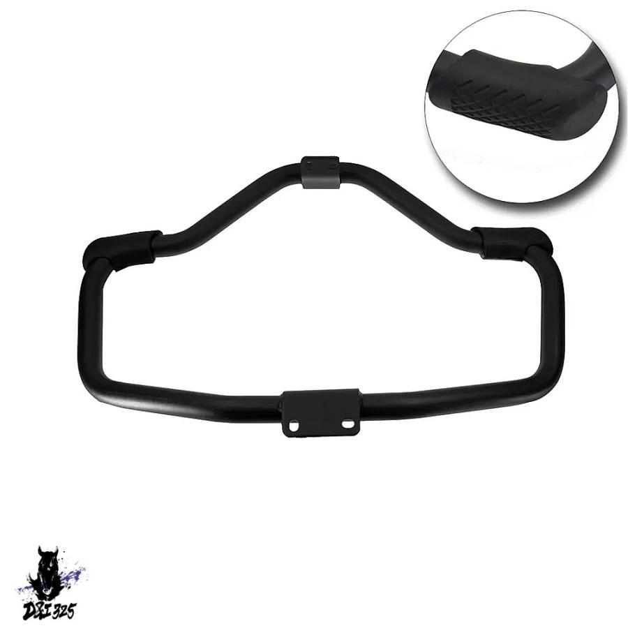 【互換品】 Harley Davidson Sportster XL XR Iron 883 1200 48 72 Highway Bar Front Engine Guard Black Chrome Metal - Manufacturer, Model, Year, and Deの画像