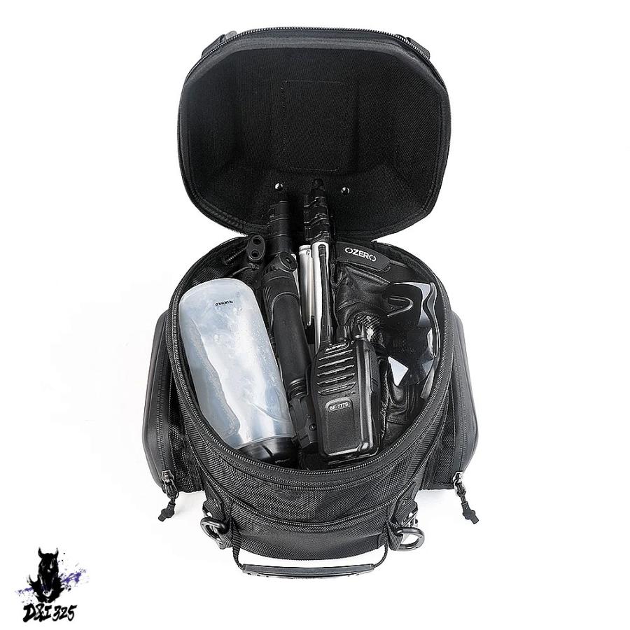 【互換品】 ラインストーンOWALK防水バイクテールバッグ ハードシェルモーター荷物 バックパック - 社外製_4