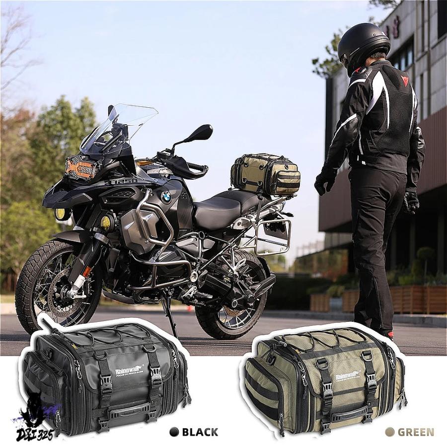 【互換品】 -防水バイクバッグ,大容量防水バッグ,リアシート用,旅行用荷物,2サイズ,19l-32l 40l-60l 社外製の画像