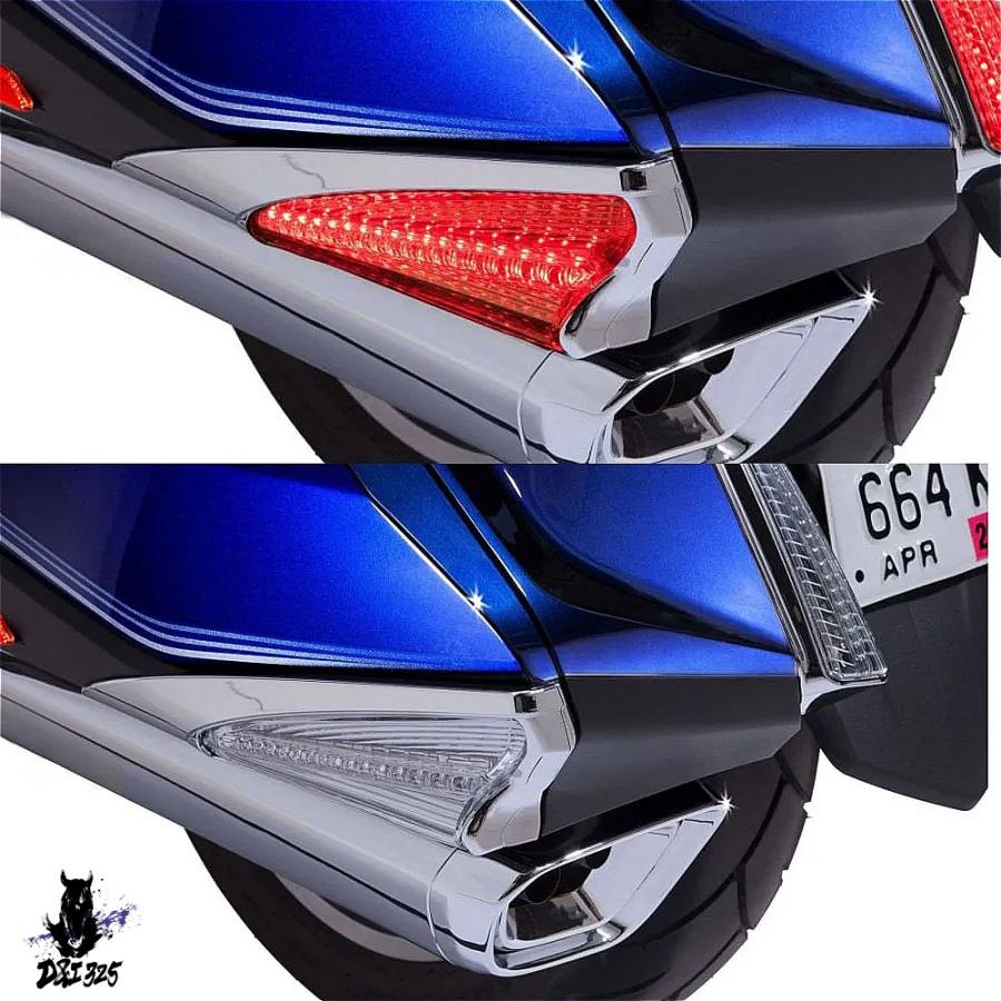 【互換品】 ホンダ ゴールドウィング GL1800 F6B 2018-2021用 リアサドルライト急襲LEDライトケース 社外製の画像
