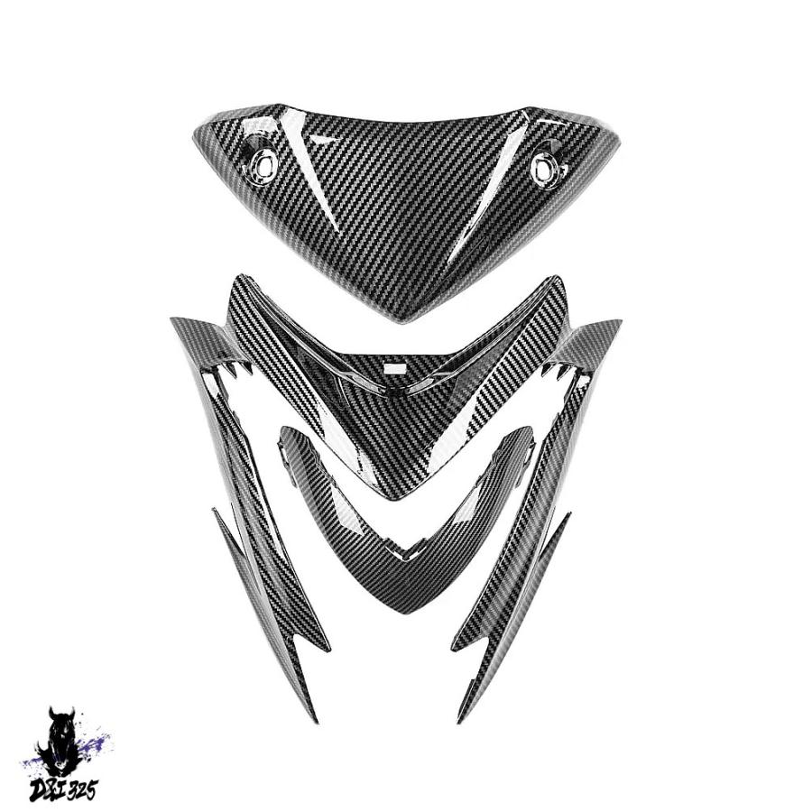 【互換品】 スズキGSX-S1000 GSXS1000 2015-2020用 フロントアッパーノーズヘッドライトフェアリングカウル 2019年モデル バイクアクセサリー 社外製の画像