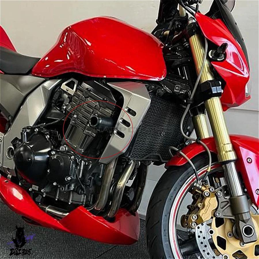 【互換品】 カワサキ Z1000 2003-2006用 エンジンプロテクター フレームスライダー クラッシュ保護ブロック 2個 社外製_5