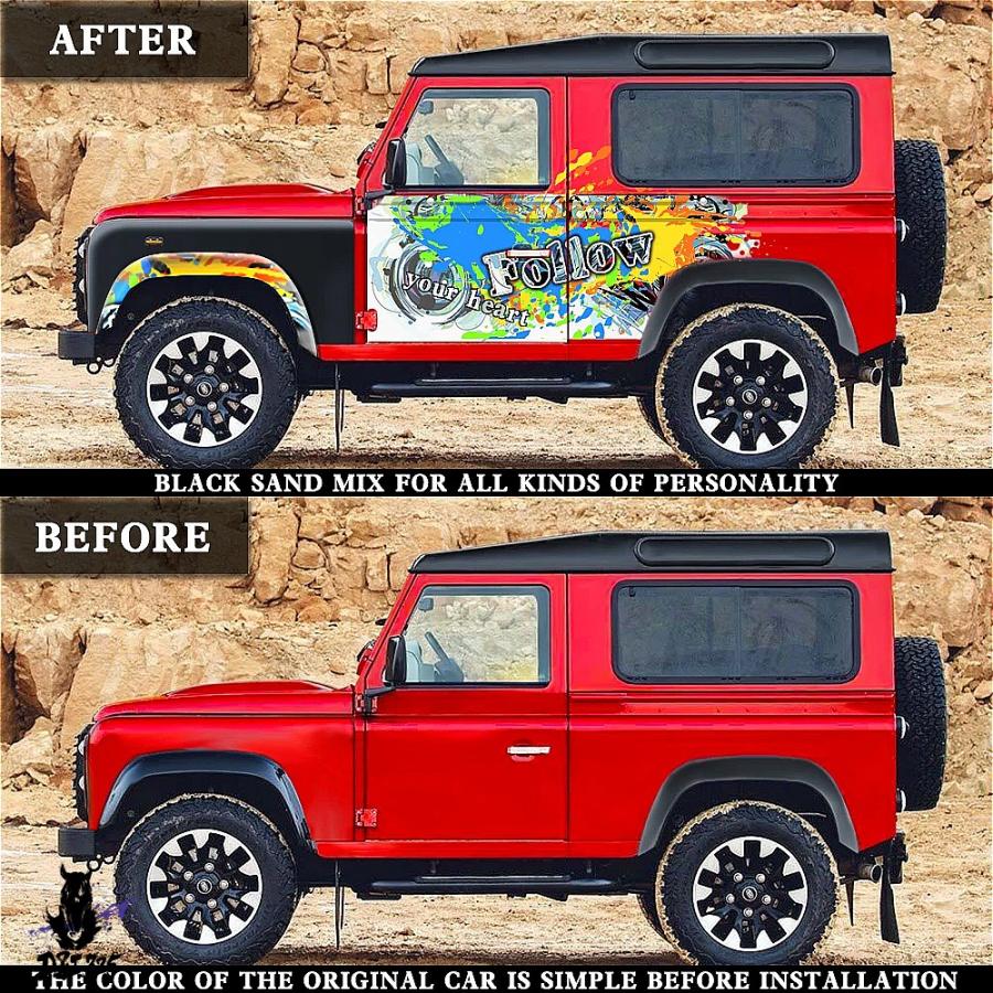 互換品】 ランドローバー Defender オフロード車用 アルミニウム合金