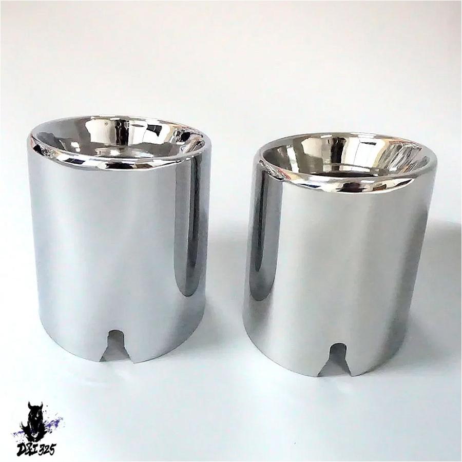 【互換品】 BMW S55 F8x M3 M4用 3.75インチ ステンレス エキゾーストチップ 4個セット スポーツアクセサリー 社外製の画像