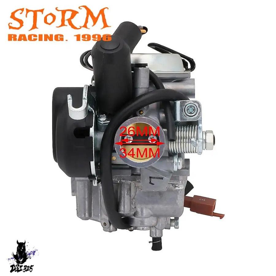 【互換品】 SUZUKI GN125 GS125 EN125 AN125 AN150 バーガンマン125 150 モトクロス用 26mm PD26 BS26キャブレター 社外製_3