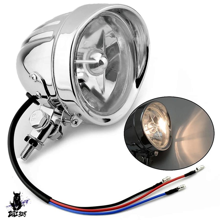 互換品】 ハーレー ヘッドライトフォグライトスポット電球ランプ 4.75