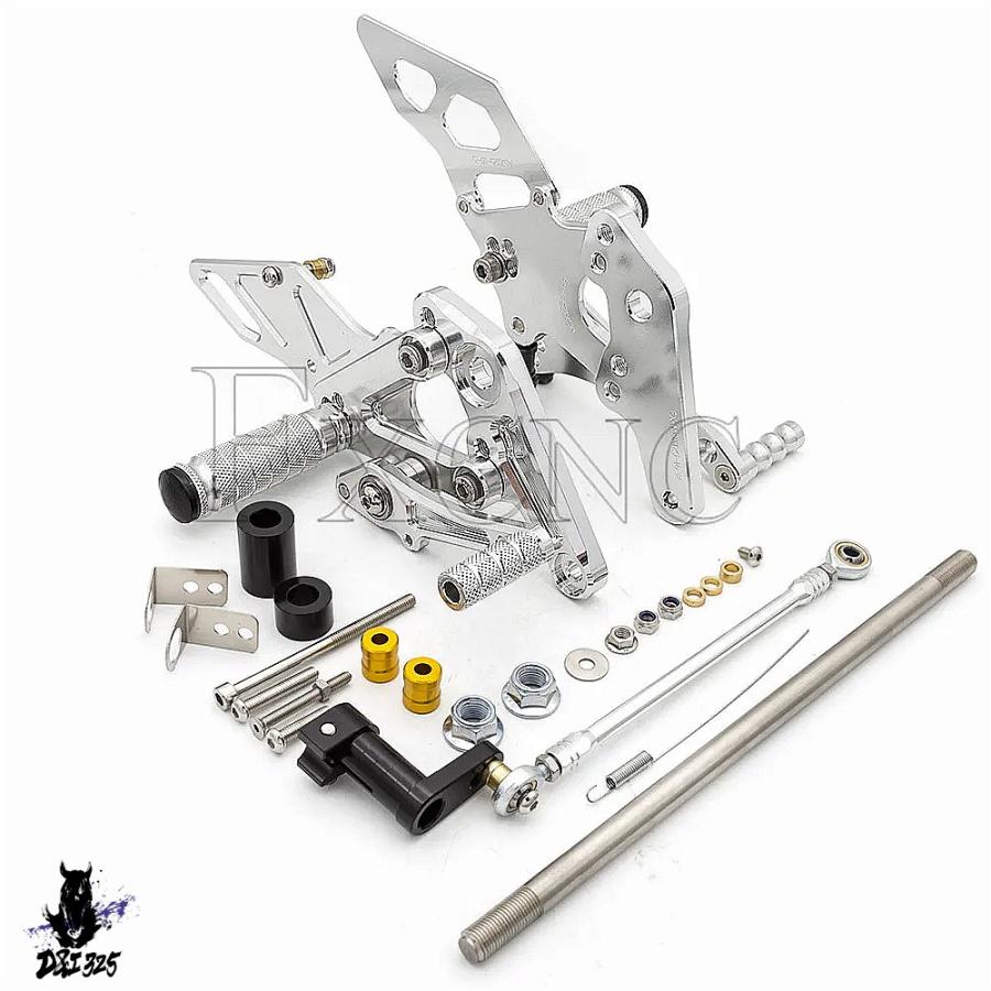 【互換品】 ホンダモンキーバイクZ125 2018-2020年用リアセットフットレスト・フットペグ 社外製_4
